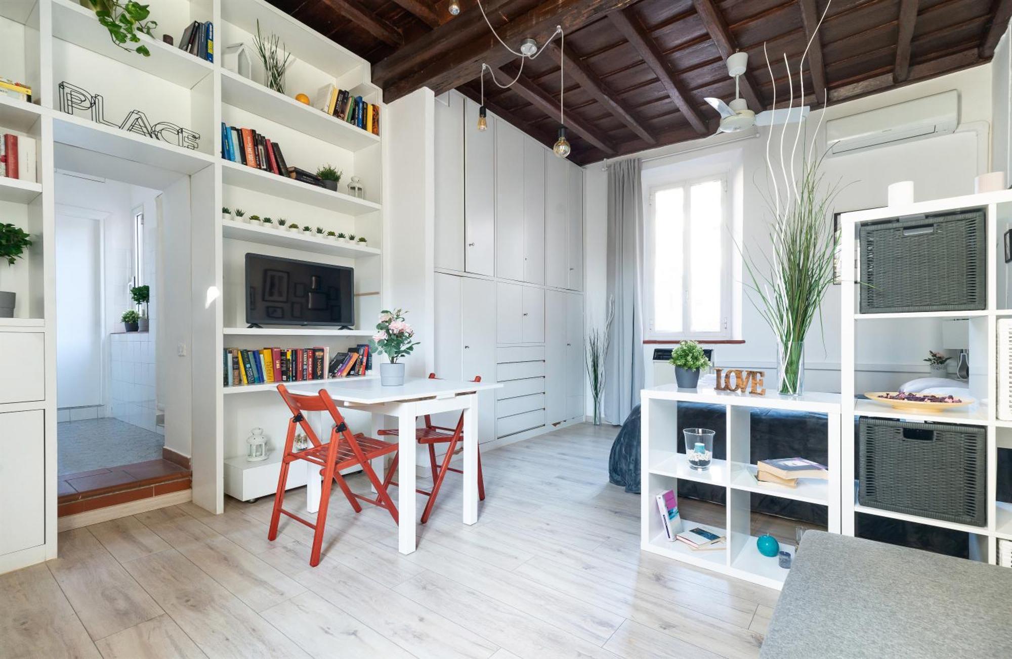 Cozy studio Campo de Fiori Roma Exterior foto