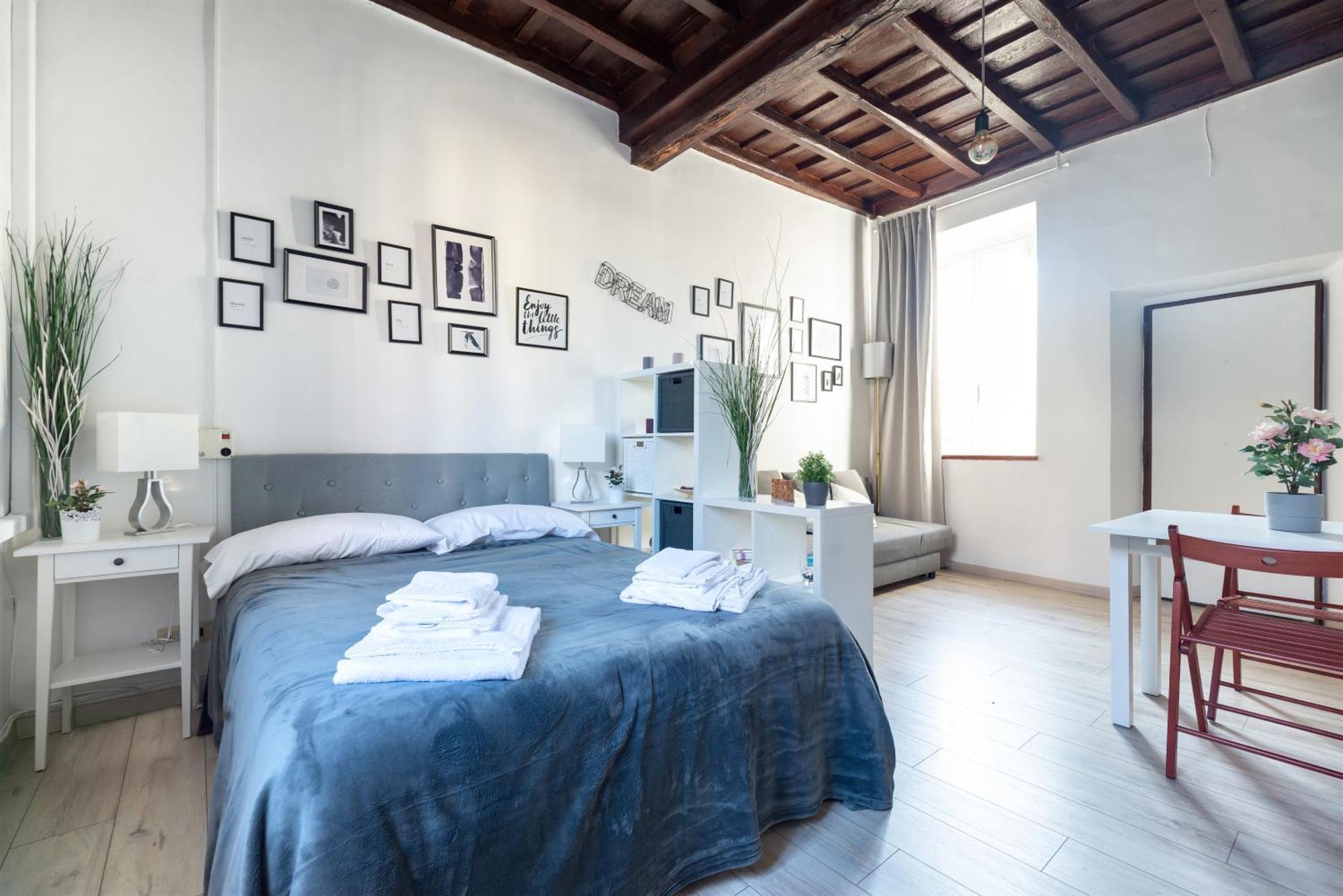 Cozy studio Campo de Fiori Roma Exterior foto